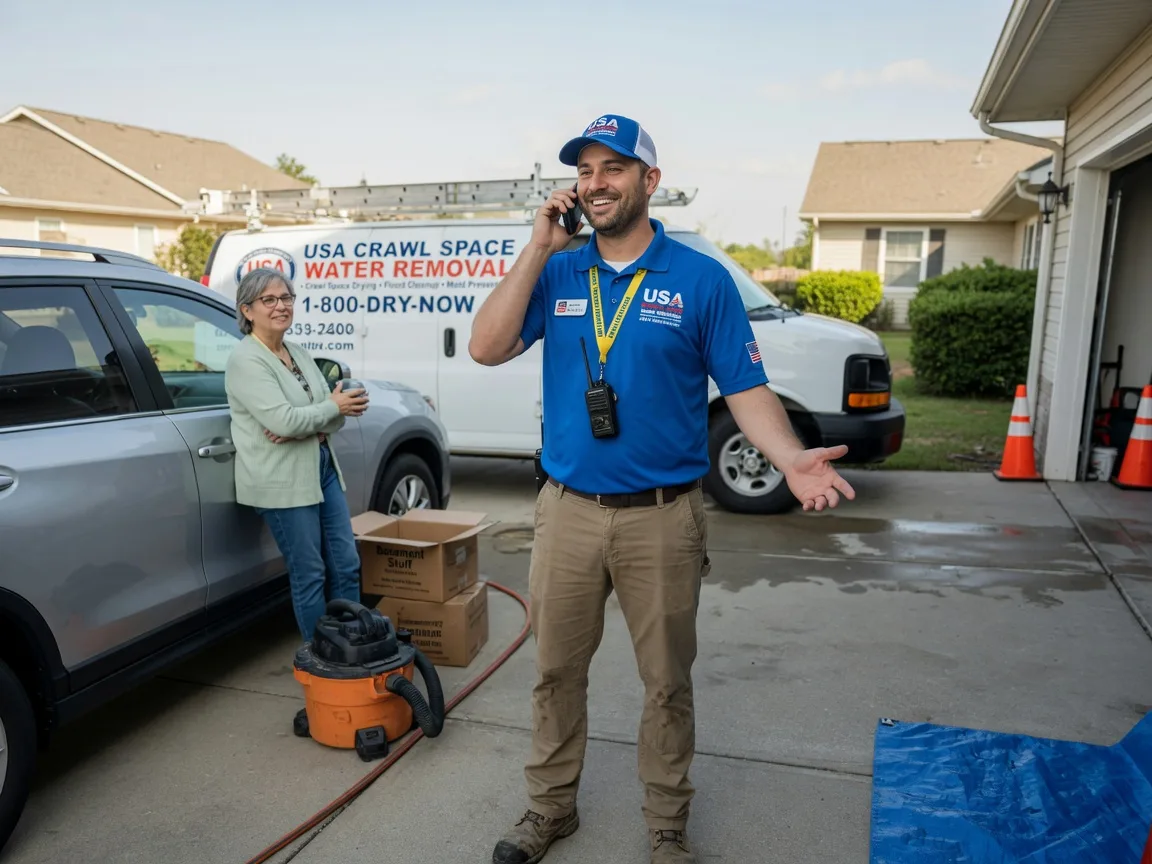 Crawl Space Water Removal Flat Rock, NC FAQs